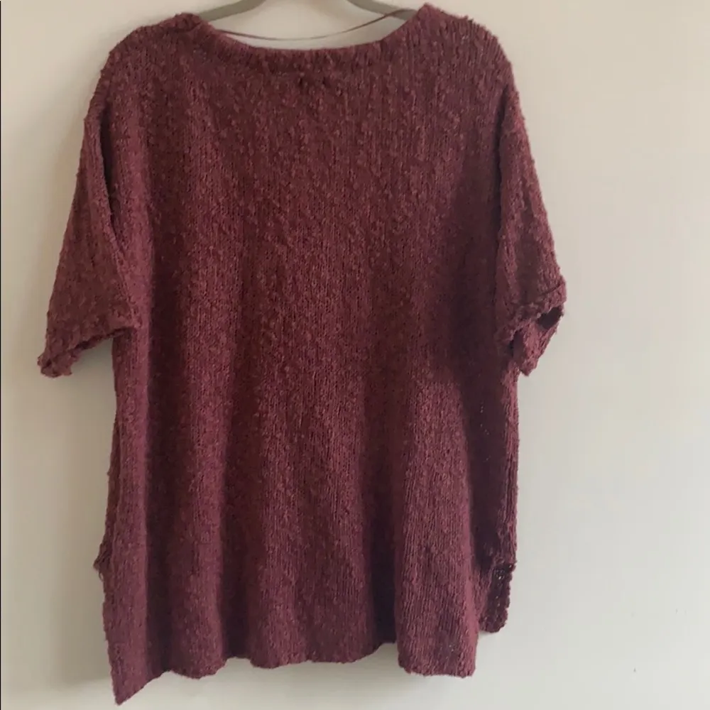 O’neill burgundy sweater like top size XXL! - Image 5