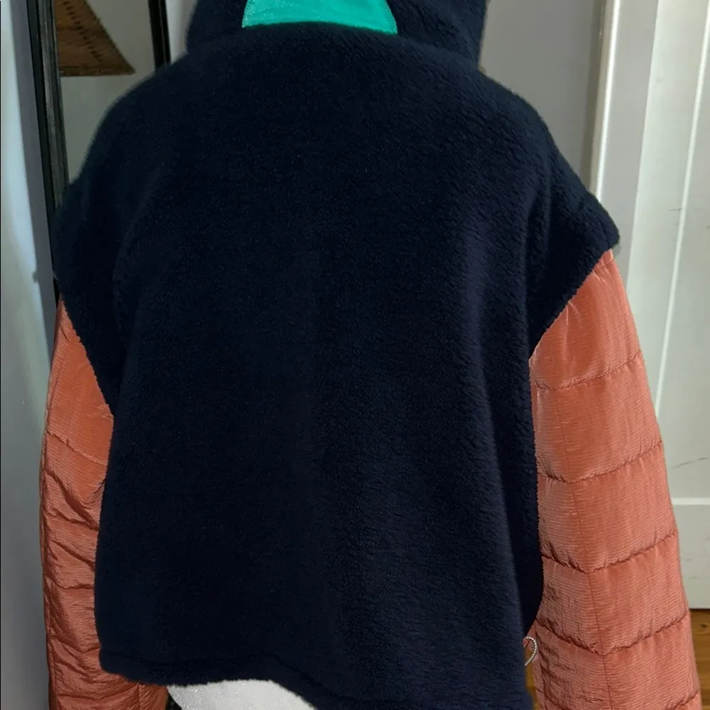 Veveret Women's Vibrant Ski Jacket with Teal Accent Blue Size L - Image 7