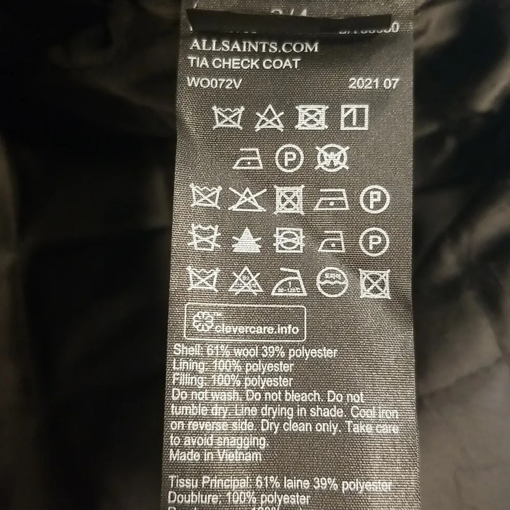 💕💕 Tia Plaid Wool Blend Shirt Jacket ~ Green Check Print ~ US 4 NWT - Image 15