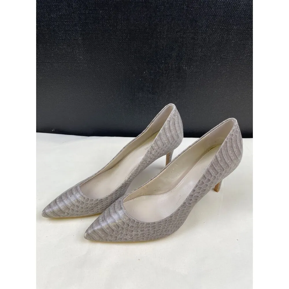 Calvin Klein Women's Gray Shoes/ Heels 3.25" Size 8 SKU 4939 - Image 3