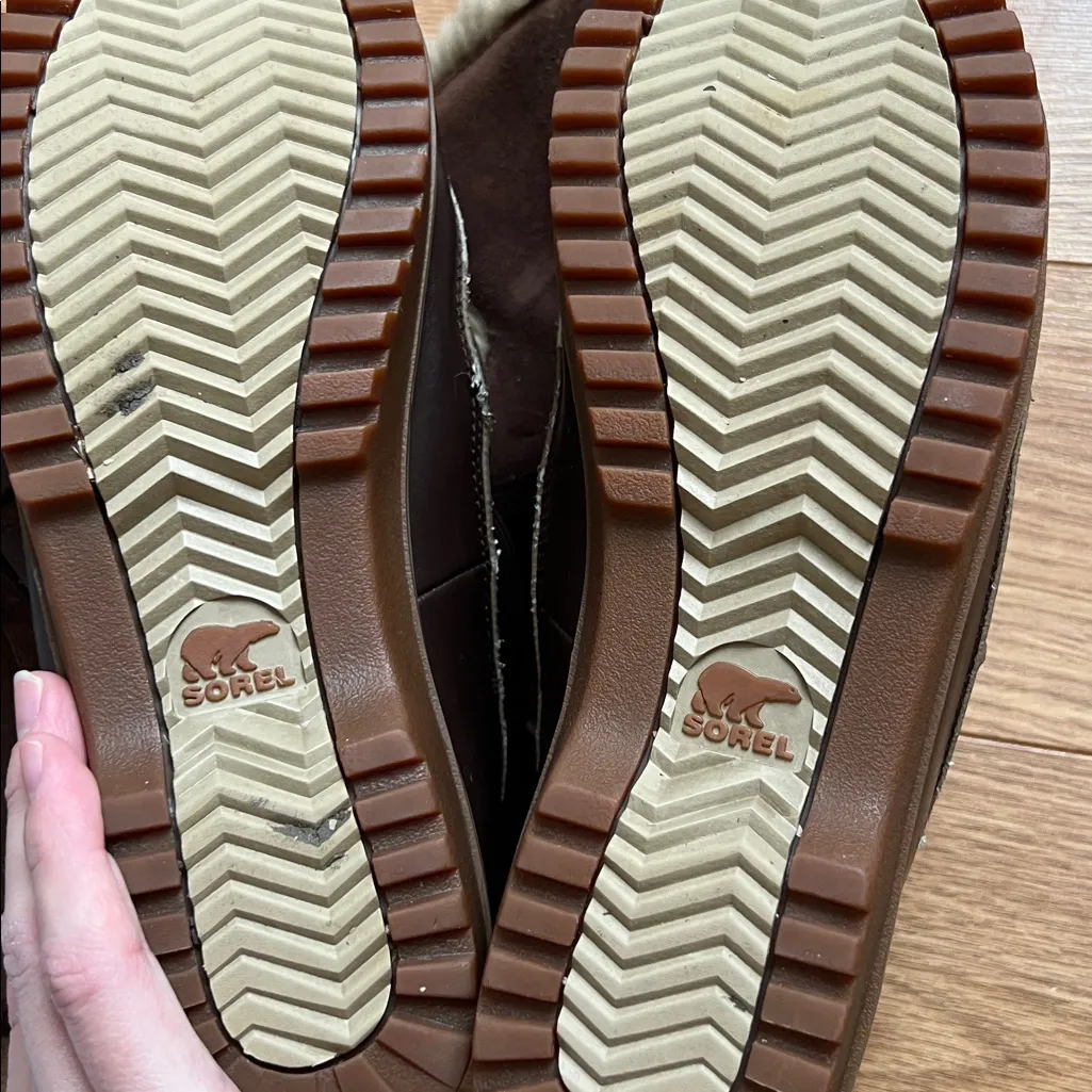 Sorel Women's Tivoli High II Brown Lace Up Boots Size 8 - Image 10