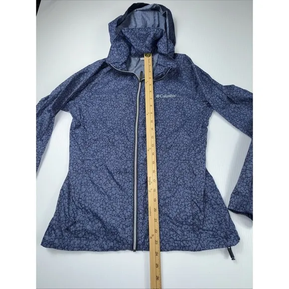 Columbia Women's Switchback Lightweight Hooded Jacket Size S Blue‎ - Image 5