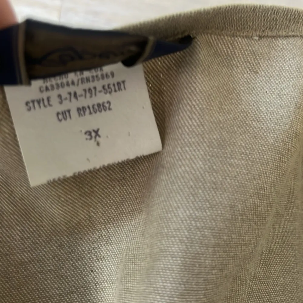 Vintage Roper Southwest Vest 80s Boho Print Hippie Southwestern Vest size 3X - Image 8