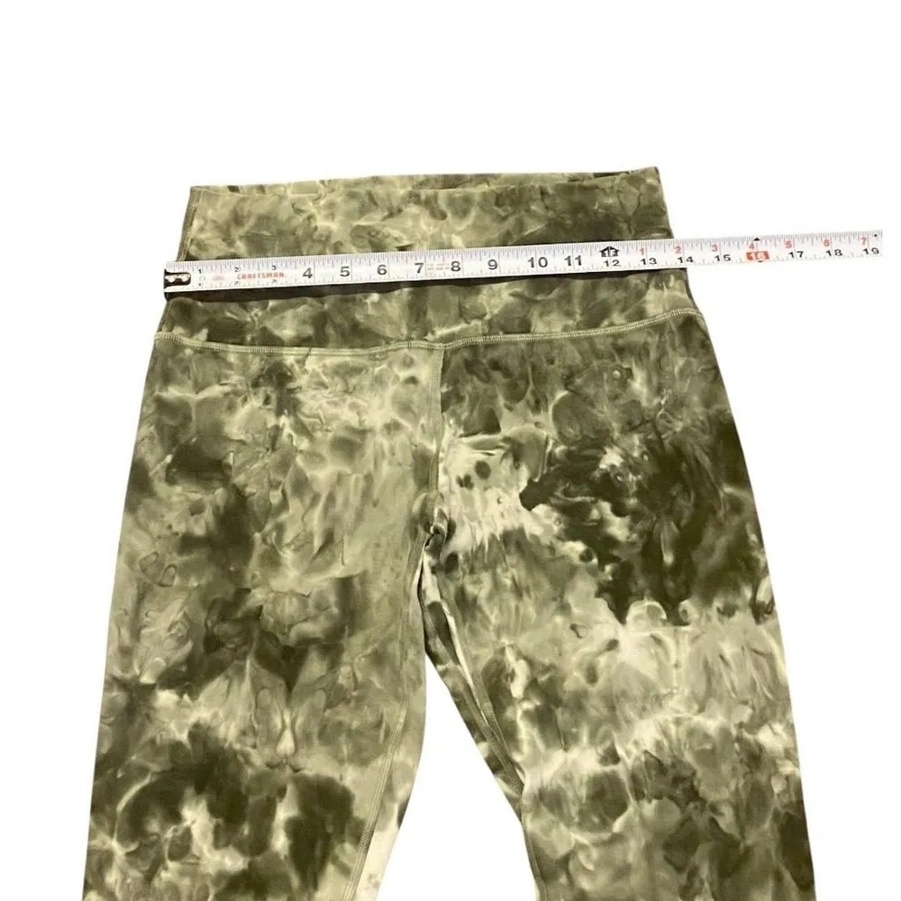 Lululemon Align Pant 25" Size 8 *Diamond Dye Light Sage Army Green‎ Olive Green - Image 11