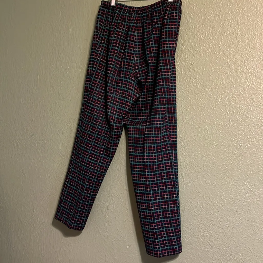Vintage Plaid Pants - Image 6