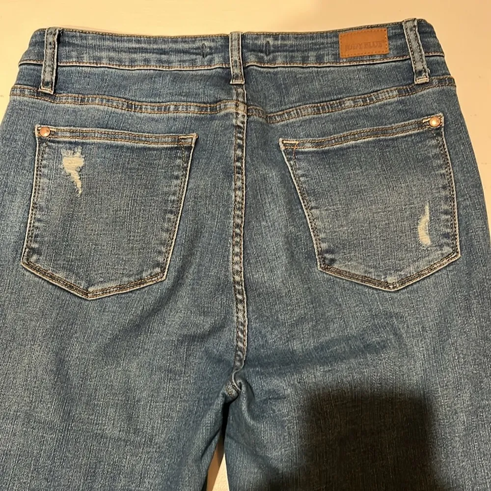 Judy blue skinny jeans women’s size 29 distressed look - Image 7