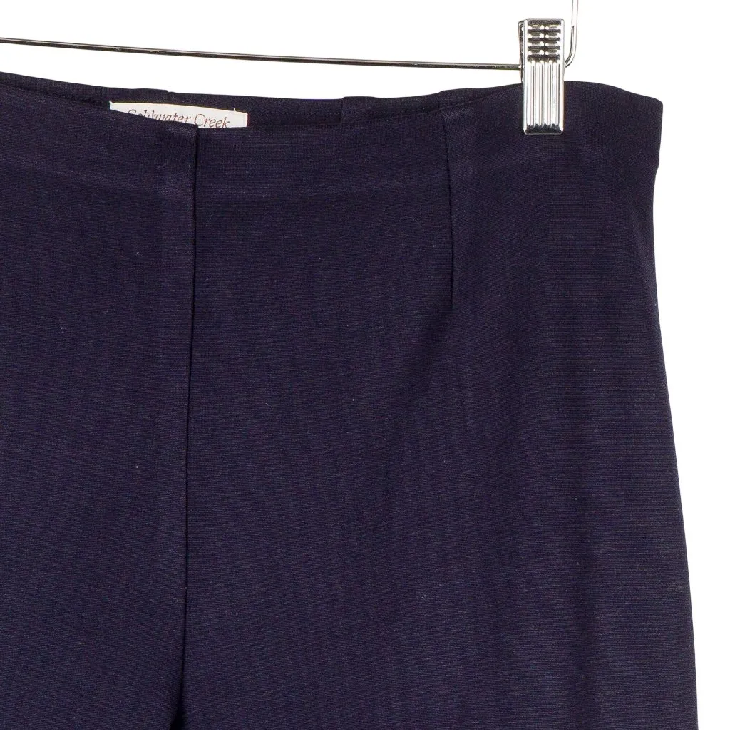 Coldwater Creek Dress Pants S 8 Classic Fit Womens Black Trousers Stretch - Image 3