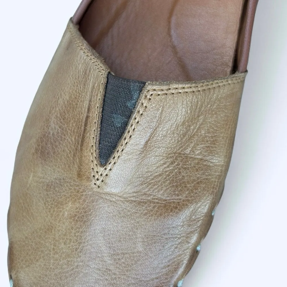 Spring Step Kathaleta Brown Slip On Leather Comfort Flats Arch Support size 41 - Image 4