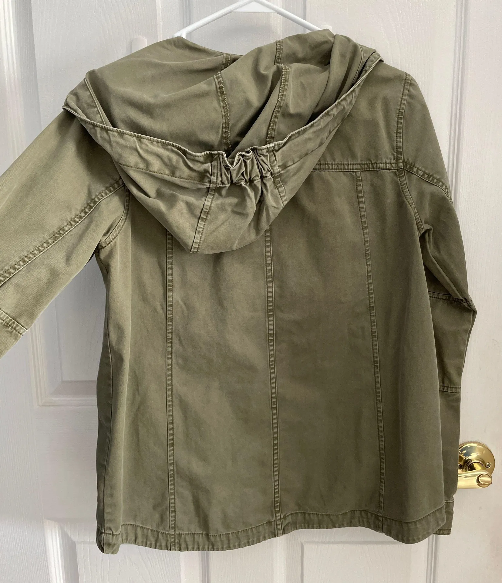 green military/army jacket - Image 2