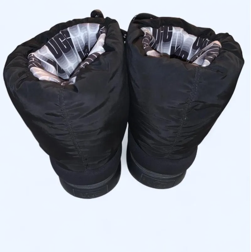 Puffer Boot Black Uggs Women’s Waterproof Winter Wool Lined Classic Maxi Short - Image 6