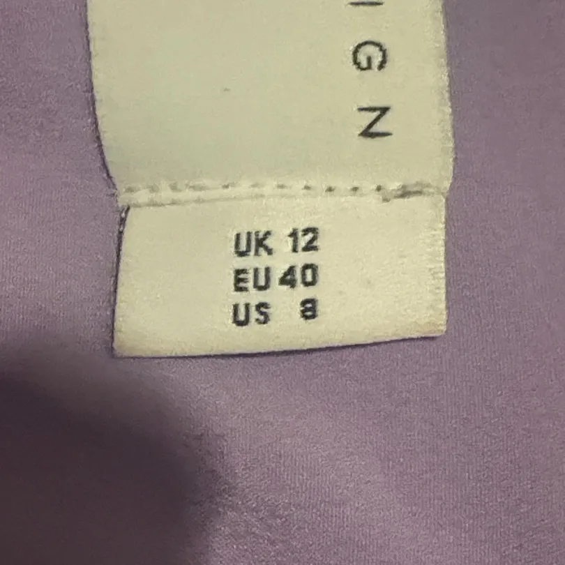 Knee Length Purple Butterfly Dress - Image 3