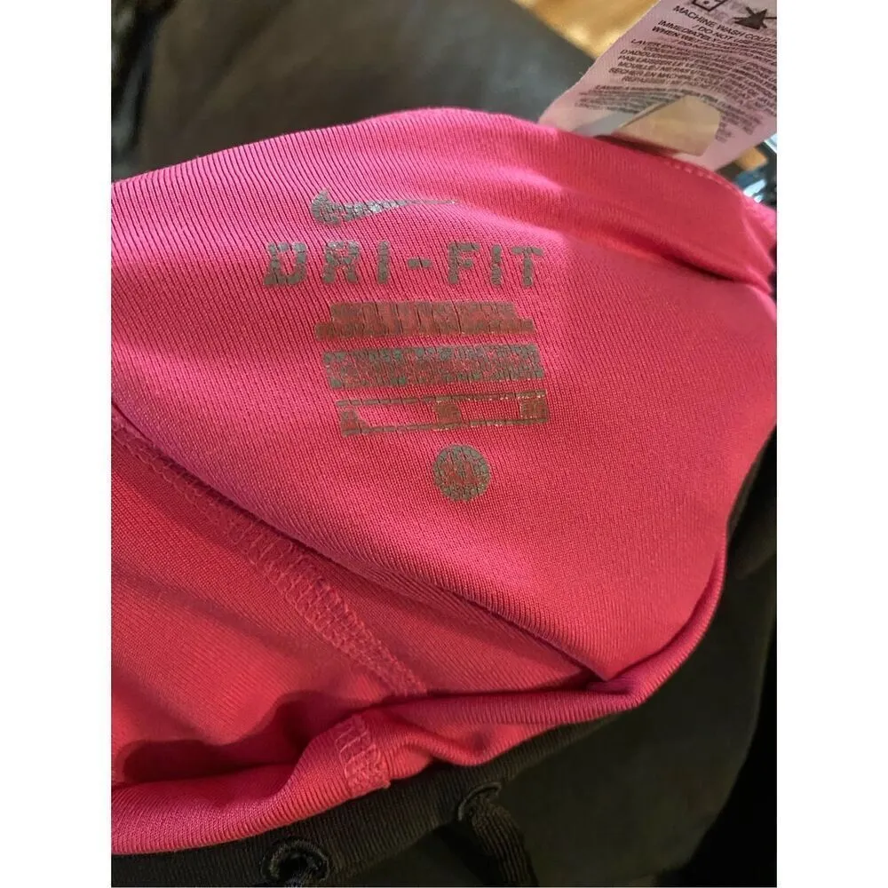 Nike Grey Pink Dri Fit Drawstring Skort Size XL - Image 6