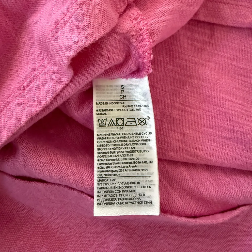 Gap ForeverSoft Sarong Mini Dress Size Small Lilac Casual Comfy Vacation - Image 5