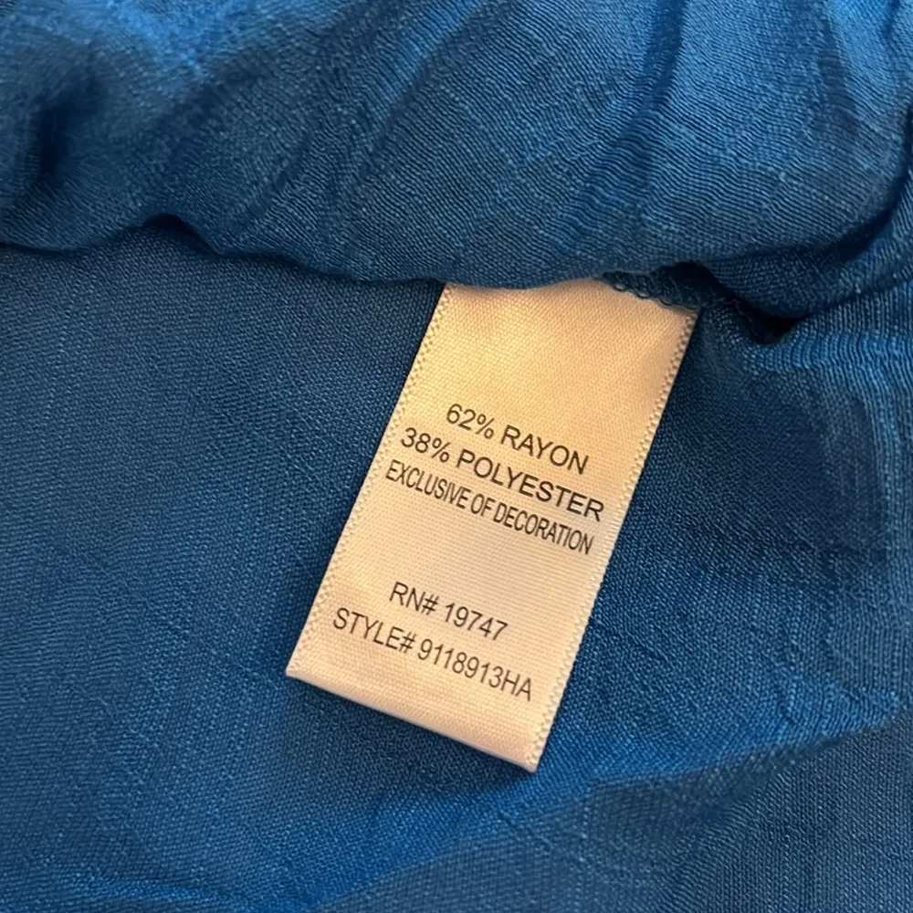 Counterparts Sleeveless Shirt - Blue - Women’s Size Small - Image 4