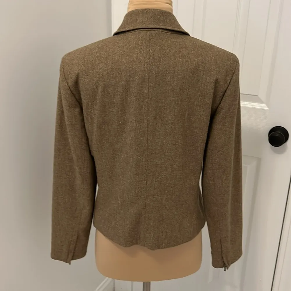 Ralph Lauren Virgin Wool Blend Moto Jacket - Image 3