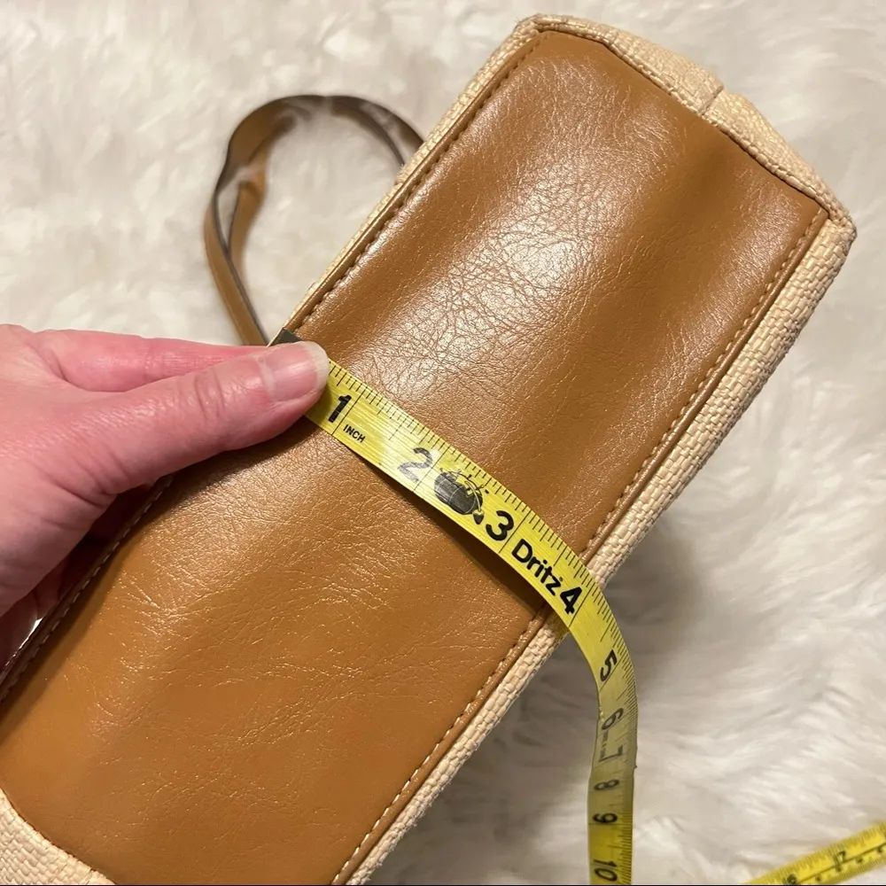 Rosetti woven style shoulder bag purse flowers butterfly bumblebee embroidery - Image 11