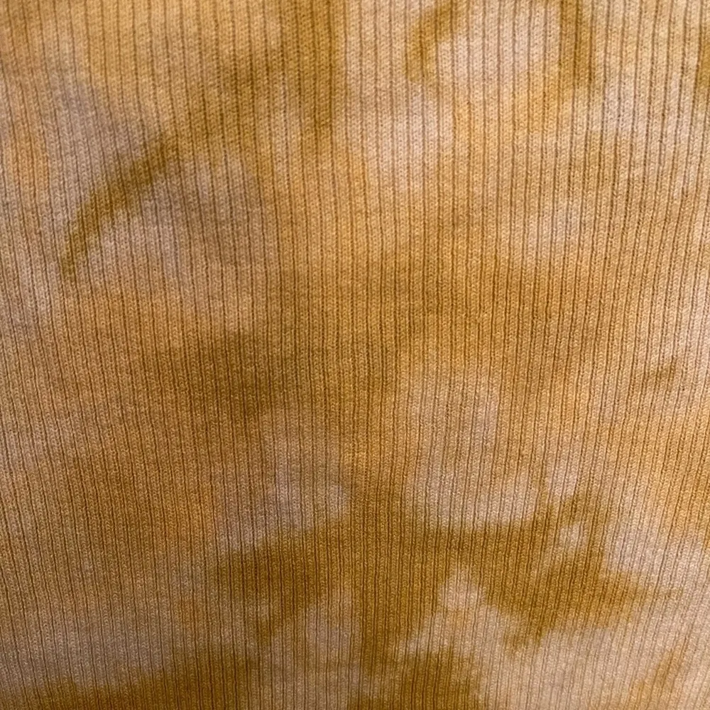 Free People Rory Tie Dye Printed 3/4 Sleeve Henley Buttered Up Top Sz S - Image 11