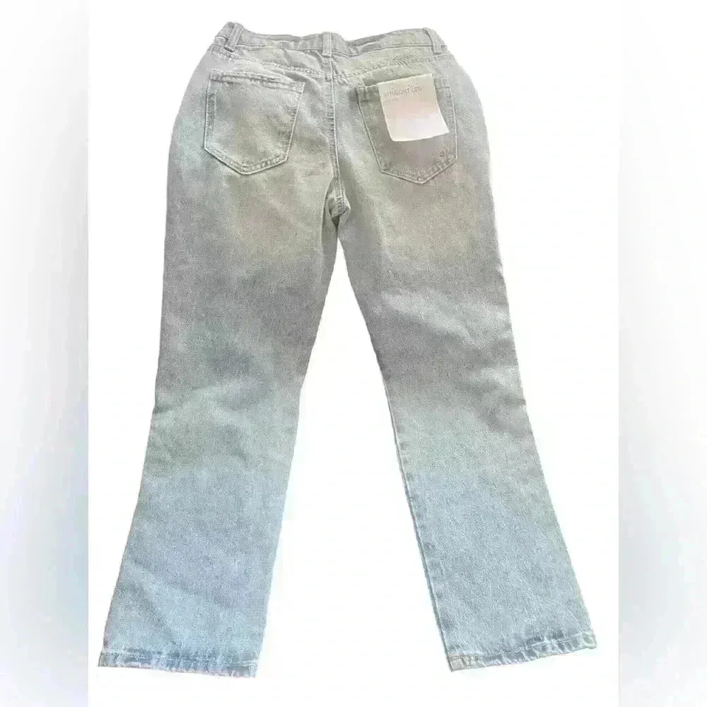 Denim cut rhinestone jeans Size 24 - Image 2