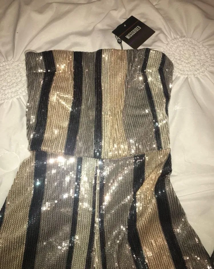 Missguided Sequined jumpsuit  - Image 3