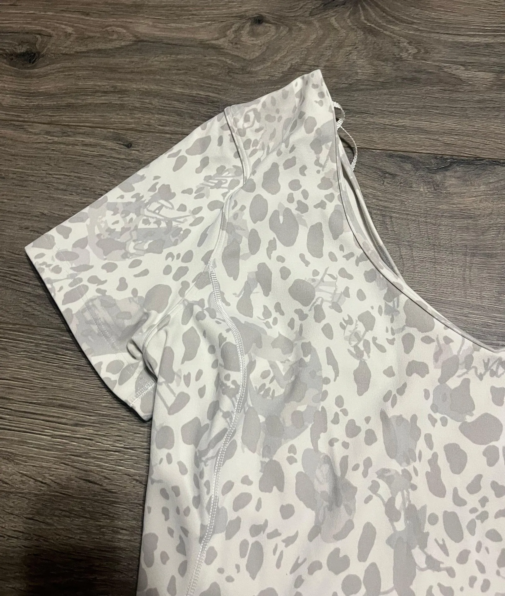 White Printed Top - Image 2