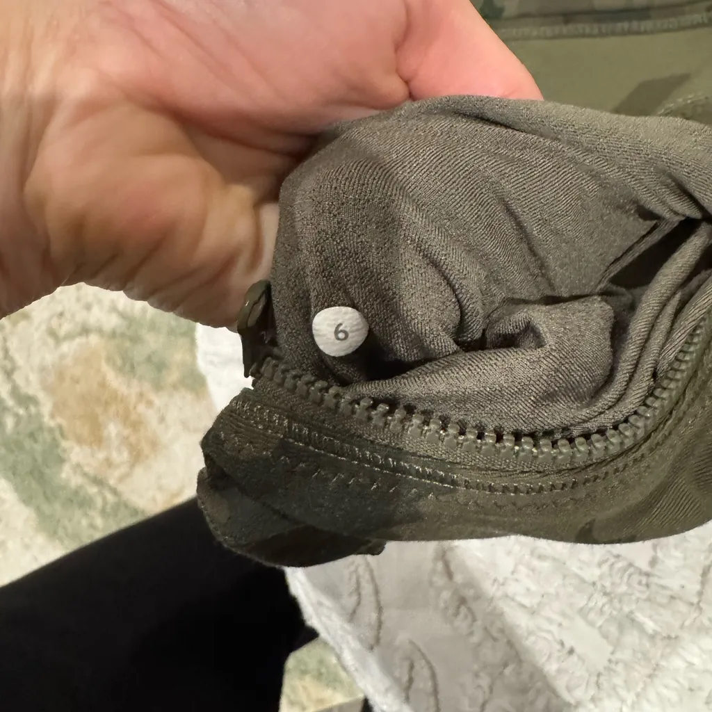 Lululemon  athletica Olive Camouflage Utility Jacket - Image 5