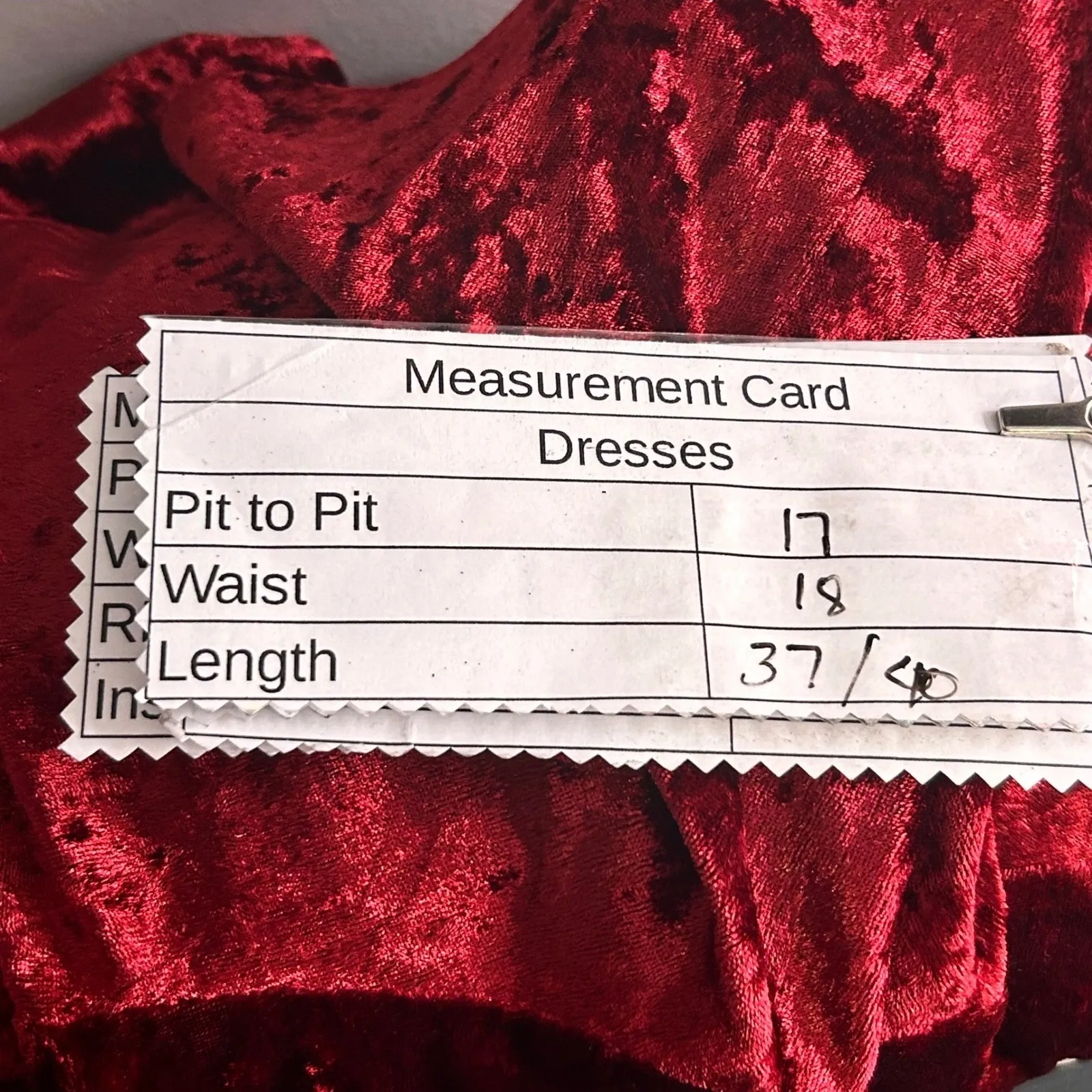 LulaRoe Velvet Dress Red Small - Image 8