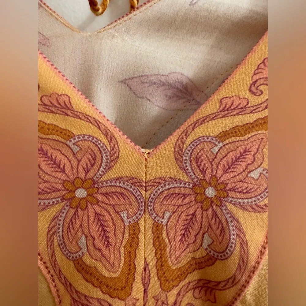 Spell x Revolve Dylan Romper Orange/Pink/Yellow Size S - Image 11