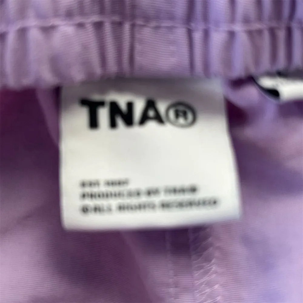 TNA Women's Sawyer Pant Size L Lavender Purple High Rise Casual Size L - Image 8