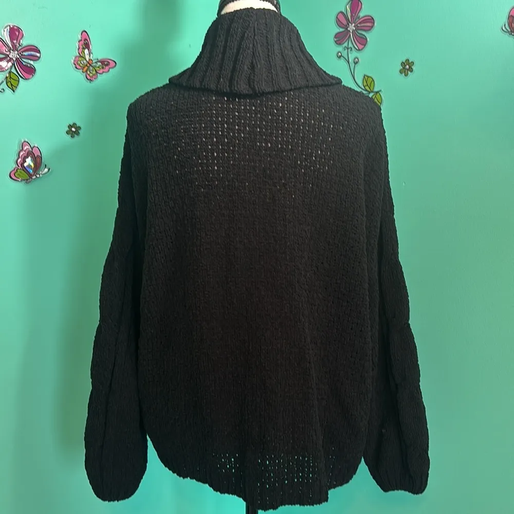 SEVEN 7️⃣ CABLE KNIT COWL NECK SWEATER - Image 5