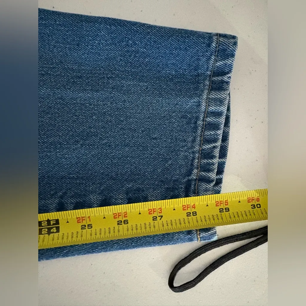 Vintage Levi’s Pleated Front‎ High Waist Mom Jeans No Back Pockets Rare sz 9 536 - Image 6