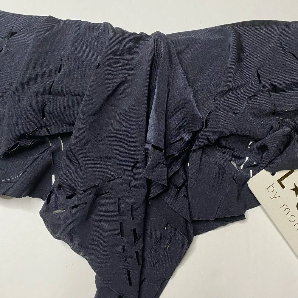 L*Space Hunter Rose Flutter‎ Top Black NWT - Image 3