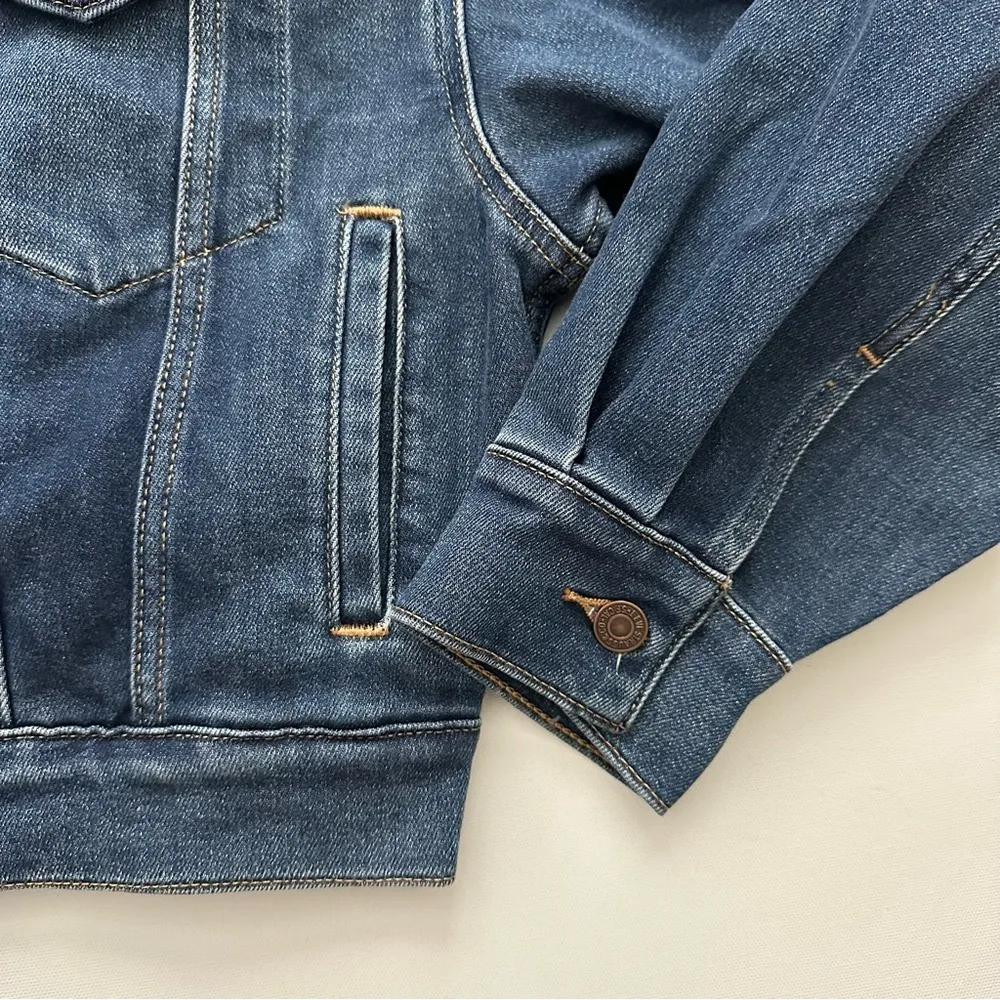 Women’s Baby Bubble Trucker Jacket Size S - Image 11