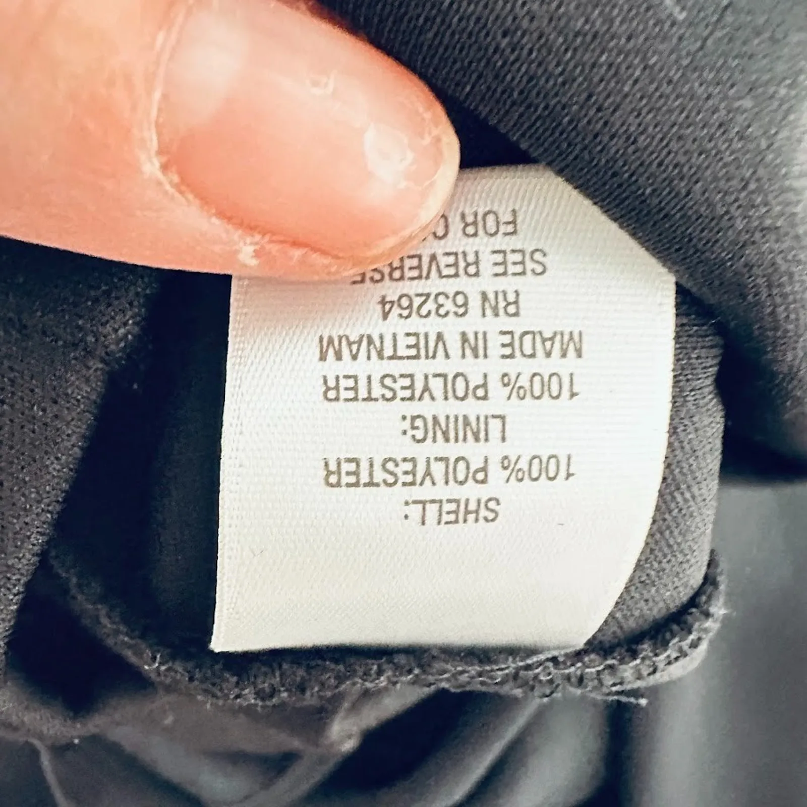 Vintage Dressbarn Black Tiered Dress Size 16 Cocktail Party Formal Black Tie - Image 8