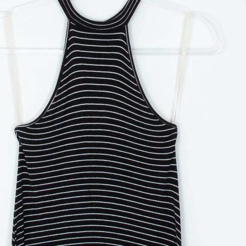 American Eagle Soft & Sexy High Neck Striped Dress Womens Size‎ XXS - Image 2