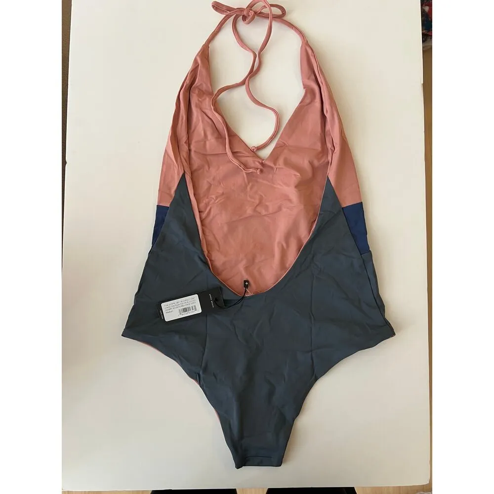 Tavik CHASE One Piece Bathing Suit Blue Size M - Image 4