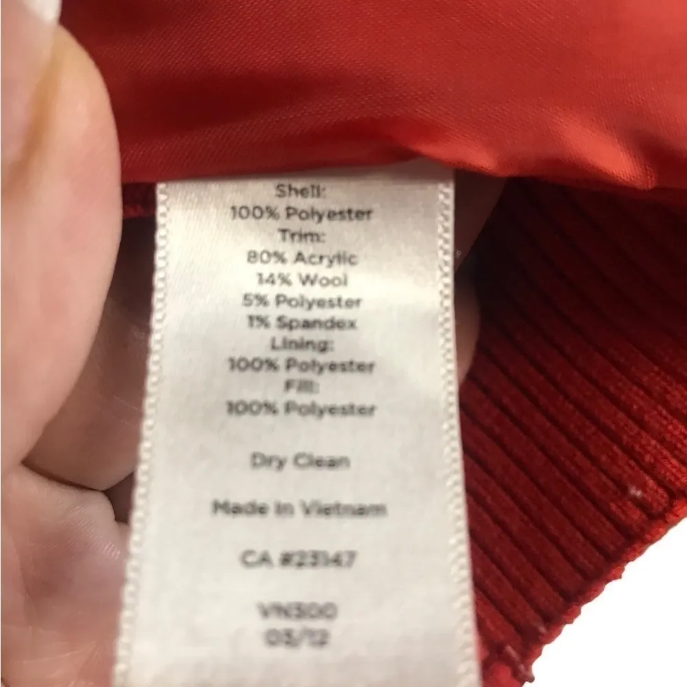 Talbots Burnt Orange Vest Size S - Image 9