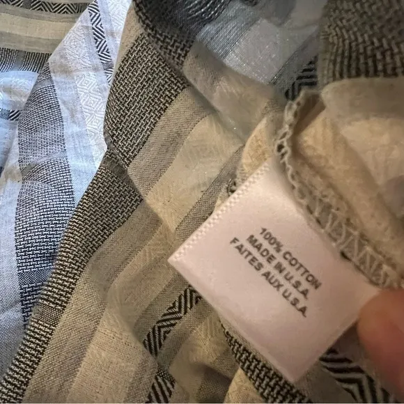 MISA Fournier Striped Maxi Cotton Bohemian Dress‎ Size Small - Image 14