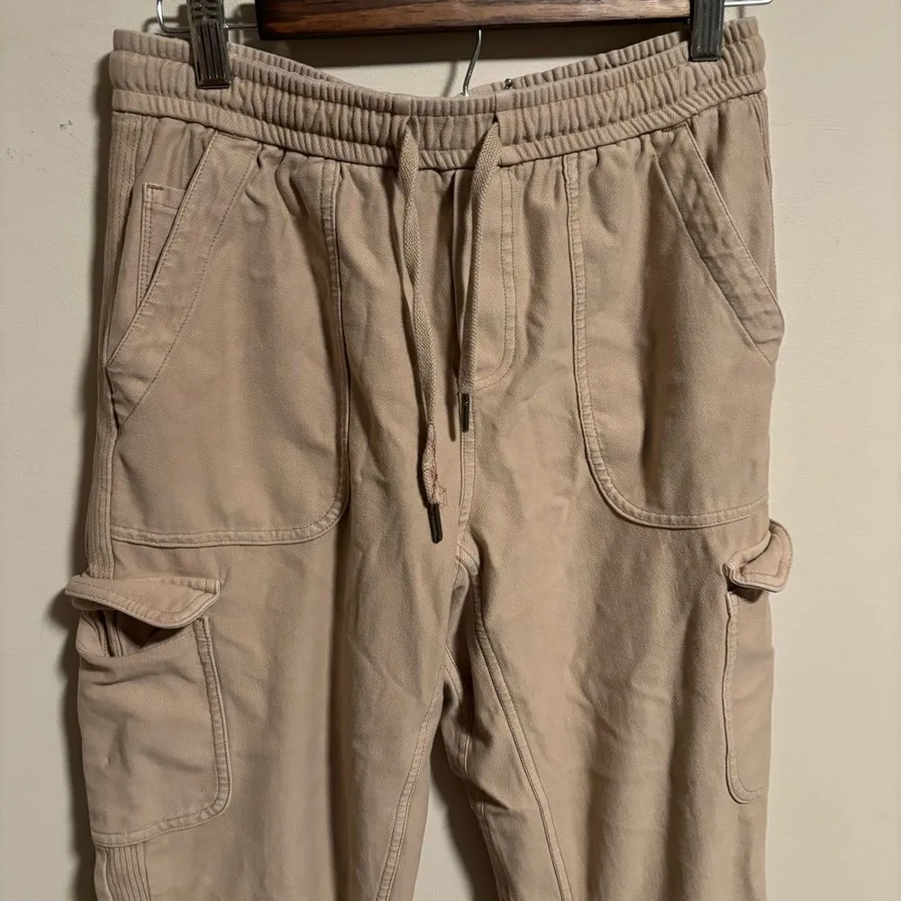 Athleta  Farallon Cargo Crop Jogger Beige Tan- Size 2 - Image 5