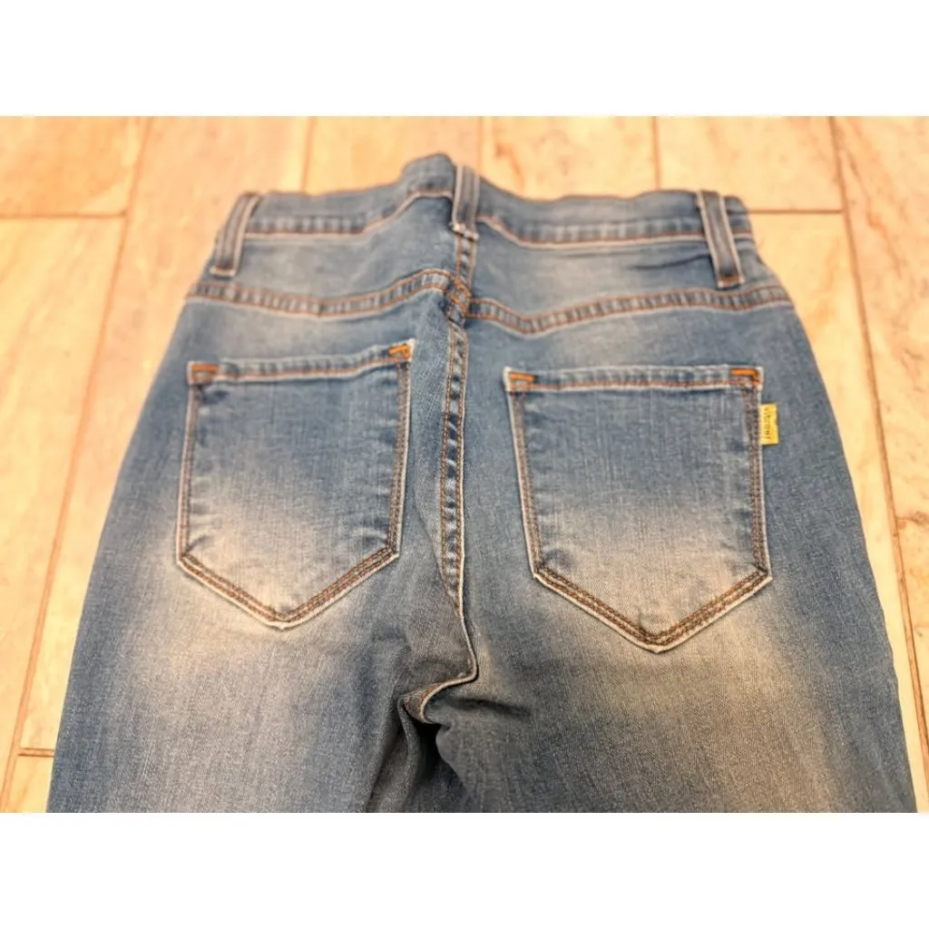 Vibrant MIU women's Junior size 5 (waist 26") blue denim 5 - Image 7