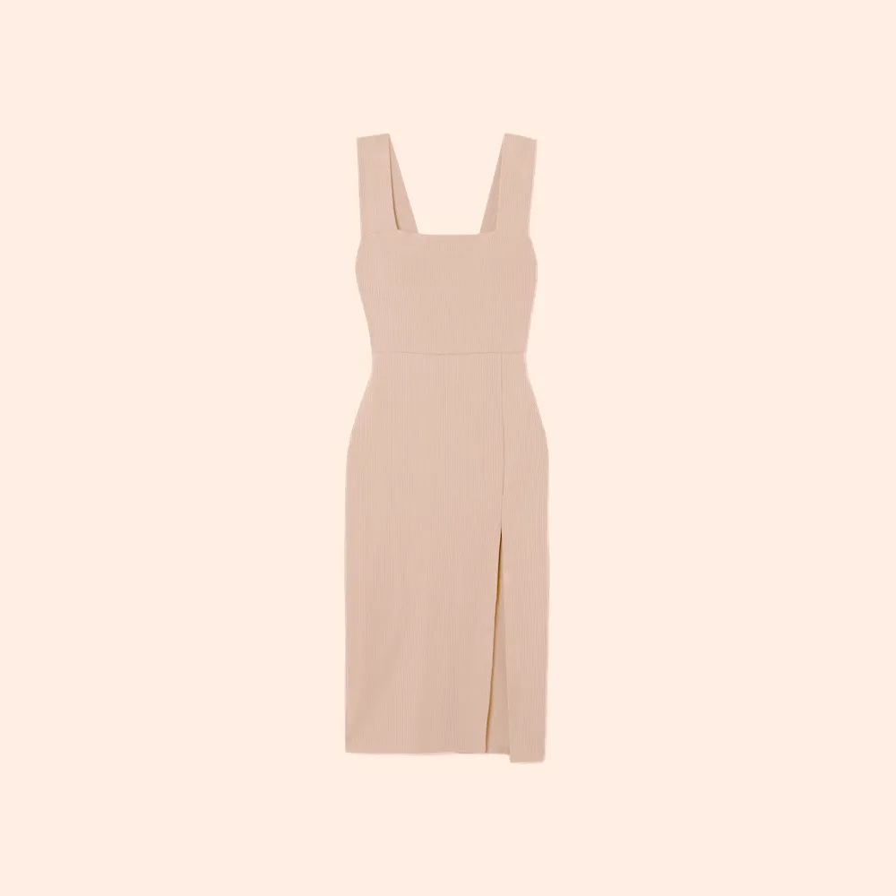 Reformation Cassi Dress (Sand) - Image 2