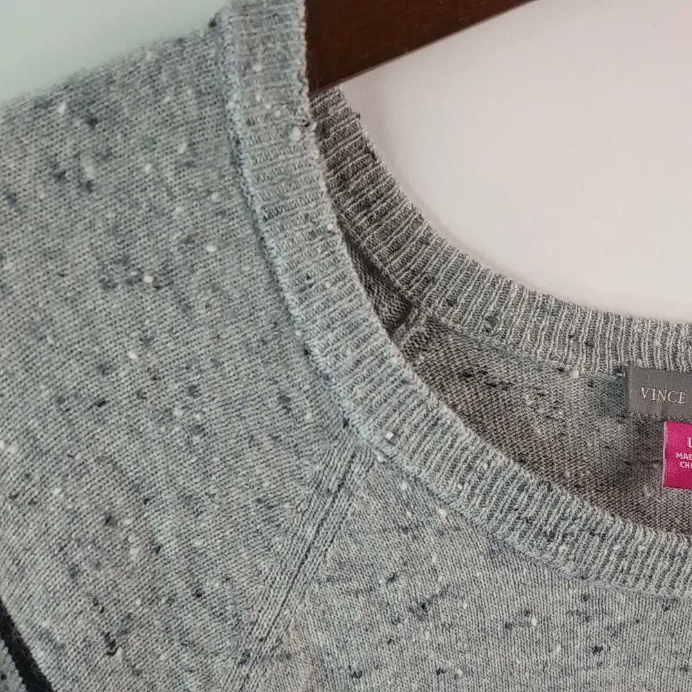 Vince Camuto L Oversize Boyfriend Pullover Sweater - Image 4