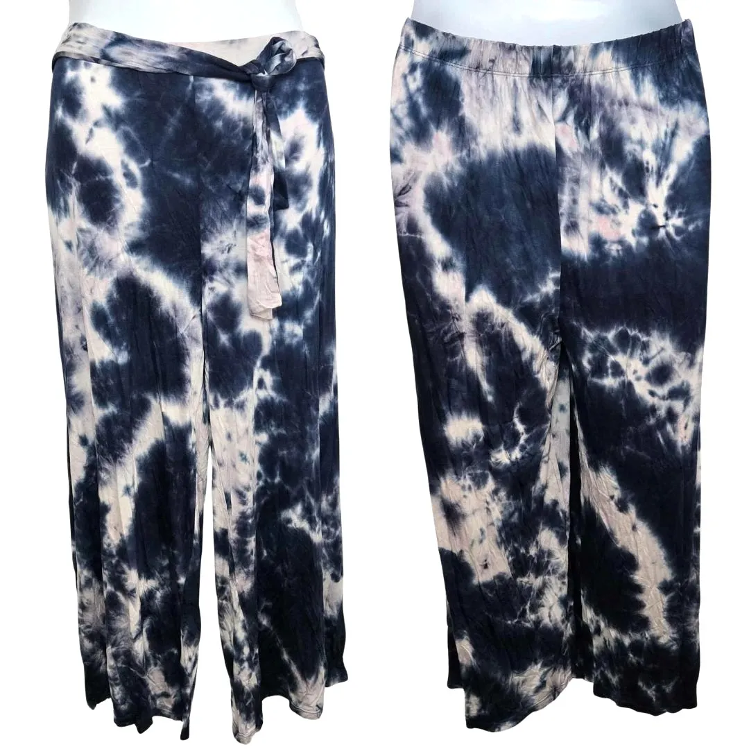 White Birch Tie Dye Pull On Wide Leg Pants Size 2X NWOT - Image 2
