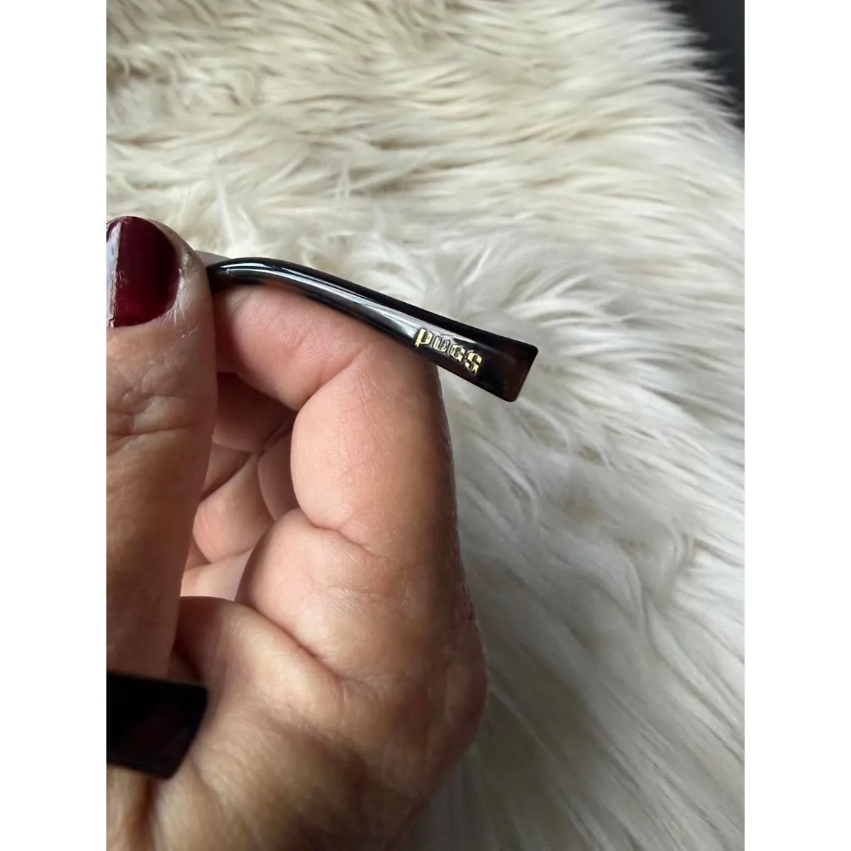 Pug’s Sunglasses with Tortoise Shell Arms and Brown Lenses - Image 4