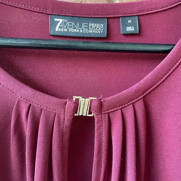 7 Avenue Design Studio Sz M Pink Size M - Image 2