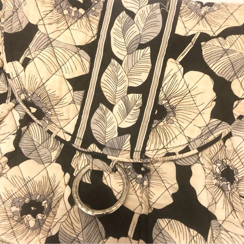 Vera Bradley Camellia Saddle Bag Magnetic Flap Front Shoulder Bag Crossbody Bag - Image 5