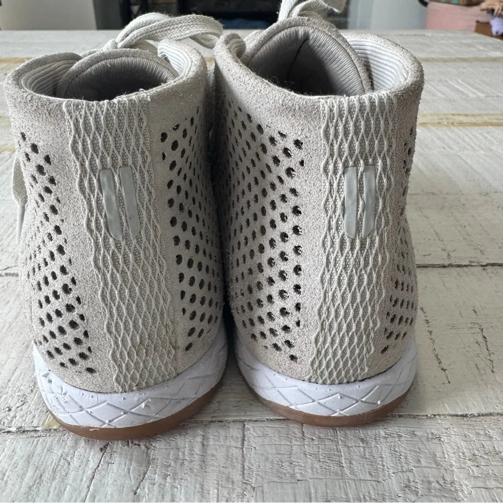 No Bull Suede Mid Trainers in Dust Women’s size 8.5 Men’s size 7 NoBull Sneakers - Image 5