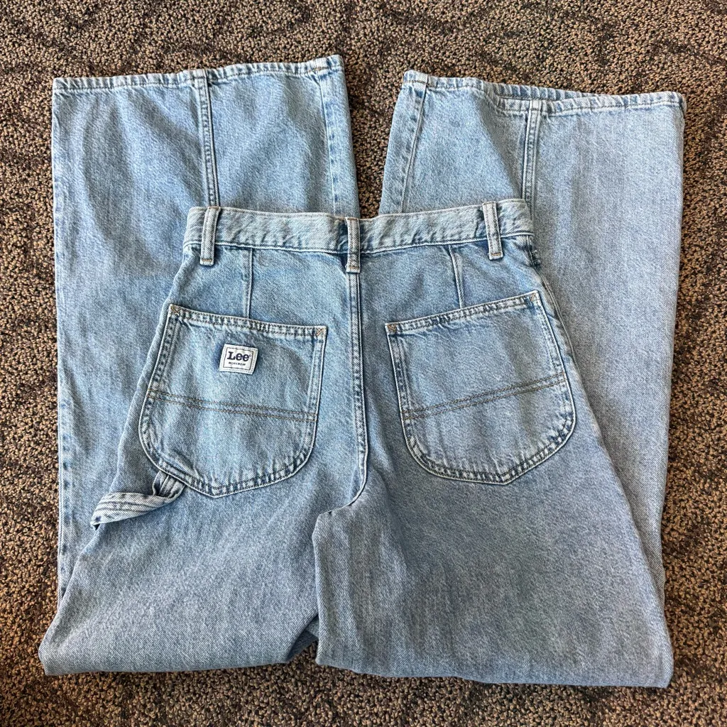 Lee Workwear Carpenter Wide Leg Jean Pants - Image 5