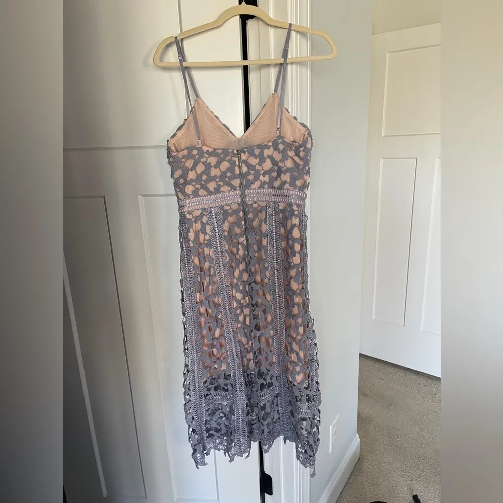 Elliatt Celane Lace Lavender Lilac Purple Dress - Image 6