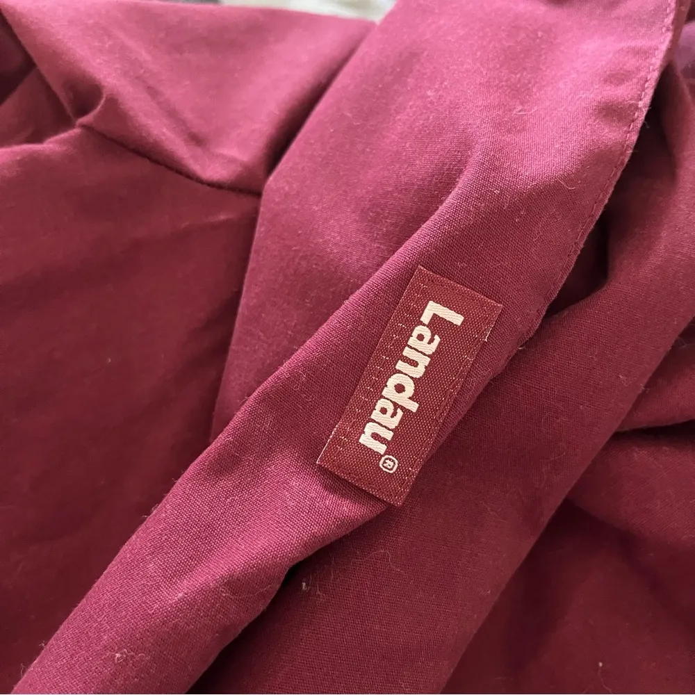 Landau Maroon Scrub Pants Size Small Purple - Image 5