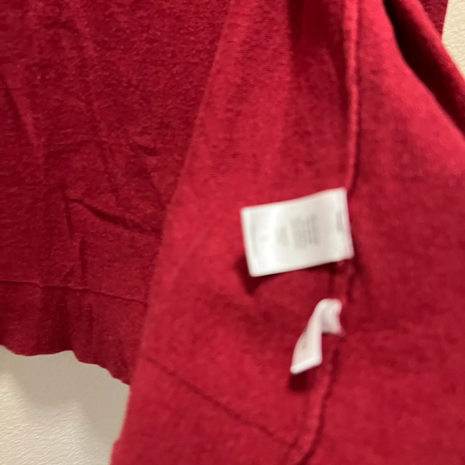 7th Avenue Design Studio New York & Co Cardigan Sweater Red Long Sleeve Sz L Size L - Image 6